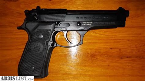 ARMSLIST - For Sale: Beretta 92FS 9mm Police Pistol With Preban 15 ...