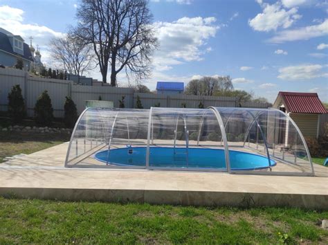Сдвижные павильоны для бассейна от производителя