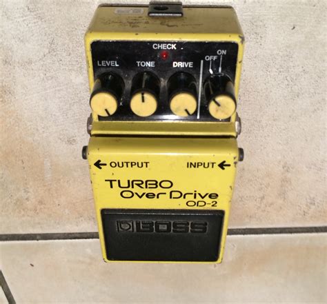 OD-2 TURBO OverDrive - Boss OD-2 TURBO OverDrive - Audiofanzine