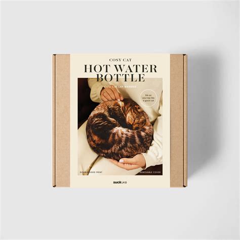 Cat Hot Water Bottle Realistic Warm And Comforting