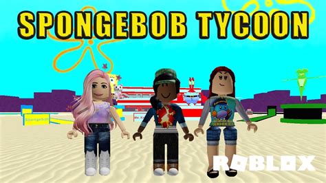 Roblox Spongebob Tycoon Youtube