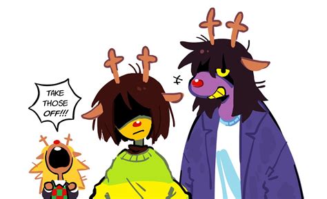 Susie Deltarune Kris Deltarune Noelle Holiday Deltarune