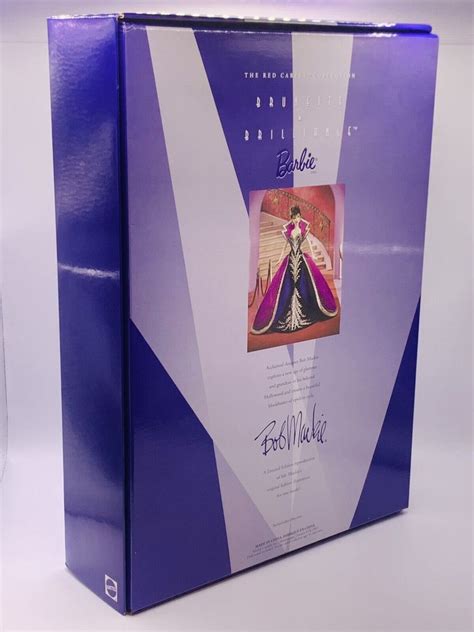 Barbie Bob Mackie Brunette Brilliance Doll B Red Carpet