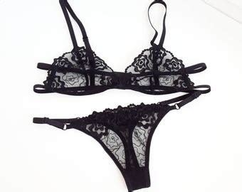 Lace Lingerie Etsy