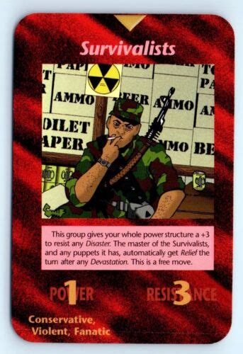 Illuminati New World Order Inwo Unlimited Card Game Nwo Vtg