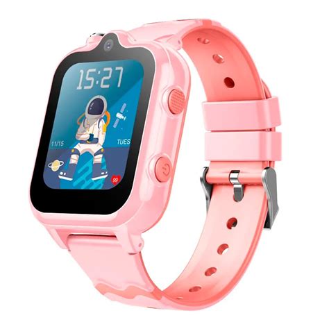 Wonlex Kt18 Παιδικό Smartwatch με GPS και Καουτσούκ/Πλαστικό Λουράκι ...