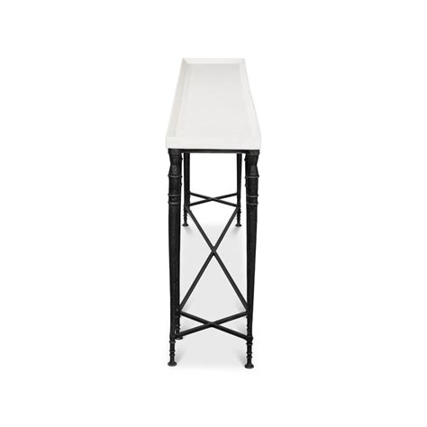 Large Art Deco Console Table A Chic Blend Of Simplicity And Detail