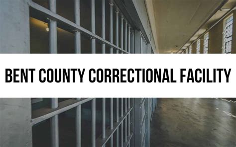 Bent County Correctional Facility Programs And Security