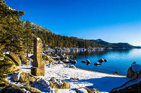 Chimney Beach - Lake Tahoe Photograph by Brandon McClintock - Pixels