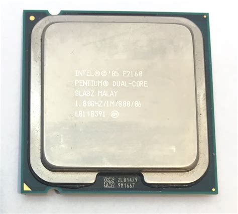 Intel Pentium Dual-Core E2160 1,80Ghz használt processzor CP