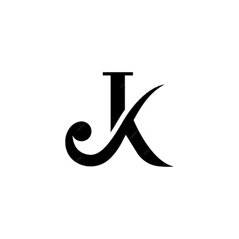Premium Vector Jk Logo