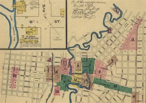 Historic Maps Show What Downtown San Antonio Looked Like Back In