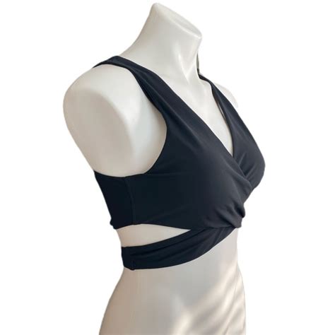 Athleta Swim Nwot Athleta Bikini Top Black M Poshmark