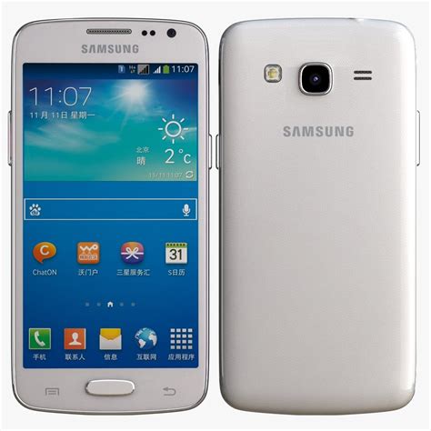 Samsung Galaxy Win Pro G3812 Blanco Modelo 3D 15 Max Wrl Fbx Dxf