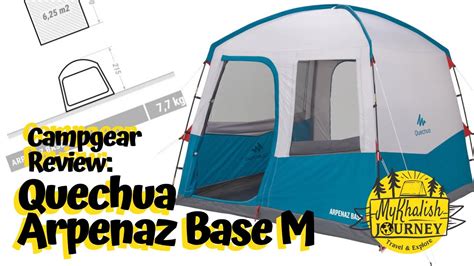 Campgear Review: Quechua Arpenaz Base M - YouTube