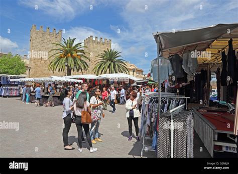 Alcudia Mallorca Old Town Hi Res Stock Photography And Images Alamy