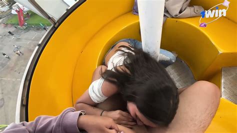 Real Stranger Gives Public Blowjob Spunk In Throat Extraordinaire Muddy Dame Porn