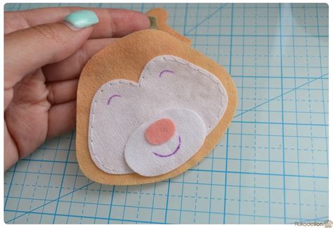 Улитка из фетра