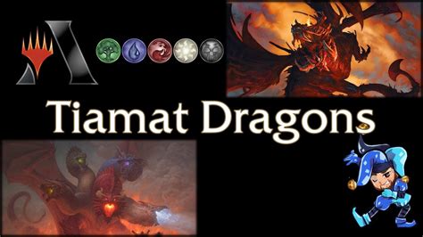 Five Color Tiamat Dragons Standard 2022 Magic Arena Deck July 13th 2021 Youtube