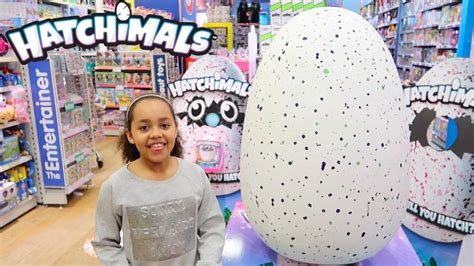 NEW HATCHIMALS Giant Surprise Egg - Magical Animal Pets Hatch From Eggs ...