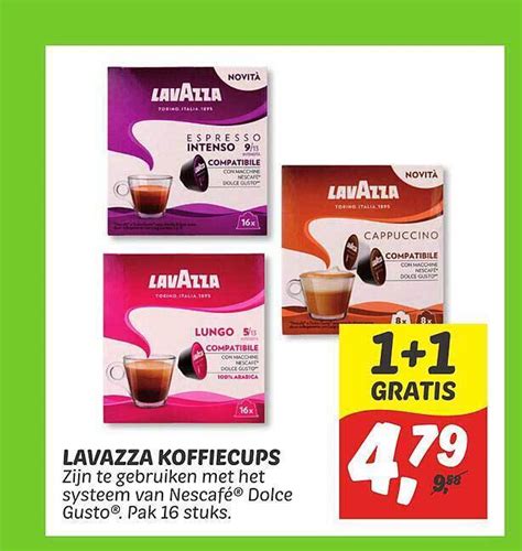 Lavazza Koffiecups Gratis Aanbieding Bij Dekamarkt