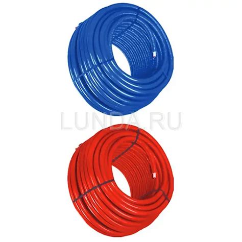 Труба из сшитого полиэтилена PEX Radi Pipe в теплоизоляции 6 мм, в ...