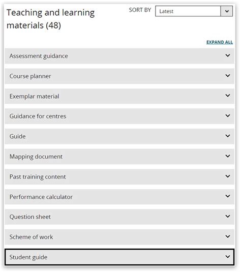 students specification textbook  revision guide resources