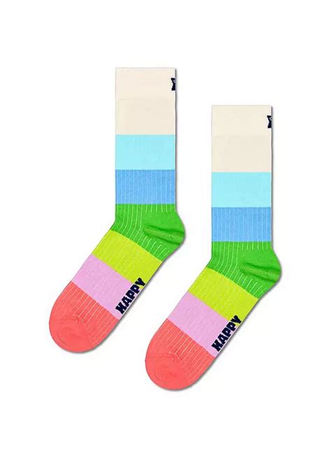 Happy Socks Womens Chunky Stripe Socks Look Again