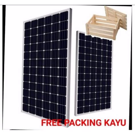 Jual Solar Panel Wp Mono Pv Module Wp Mono Crytalline Free