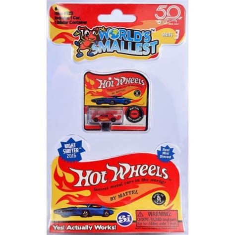 Worlds Smallest Hot Wheels Series Red Fred Meyer