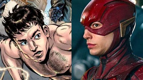 Dont Flash Me Flash Ezra Miller Partially Nude In Upcoming DC Film