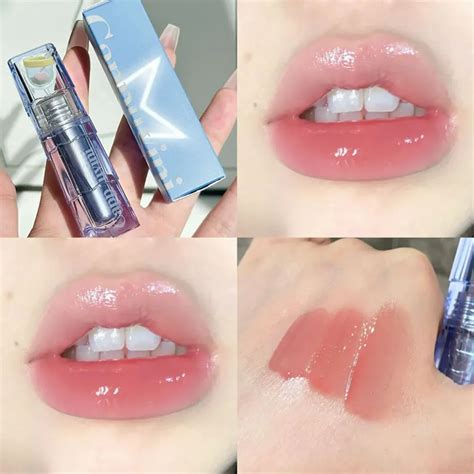 6 Colors Water Mirror Lip Gloss Moisturizing Nude Lipgloss Jelly