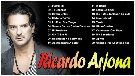 RICARDO ARJONA SUS MEJORES ÉXITOS RICARDO ARJONA 30 GRANDES ÉXITOS