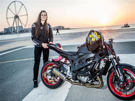 Watch Meet Dubais First Female Stunt Bike Rider