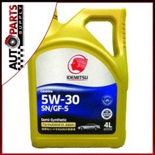 [100% ORIGINAL] ENGINE OIL IDEMITSU 5W30 SEMI SYNTHETIC API SN/GF-5 ...
