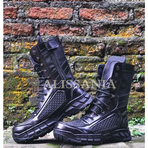 Jual Sepatu Safety Pdl Pria Tactical Ujung Besi Tni Polri Security