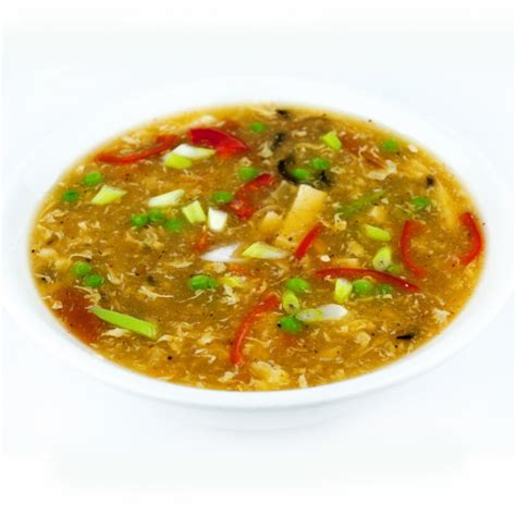 Vegetable Hot Sour Soup Tikka Shikka Wok