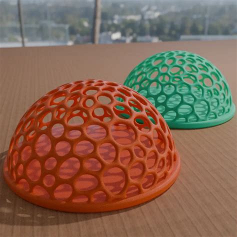 Voronoi Dome Pen Holder 3d Models Download Creality Cloud