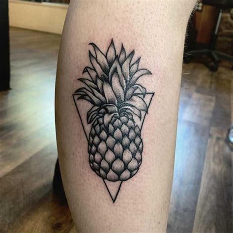 pineapple tattoo designs meanings ideas symbolism