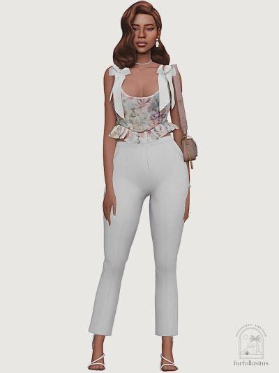 F A R F A L L A 🍋 Sims 4 Clothing Sims Sims 4