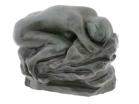 At Auction Auguste Rodin FRENCH FEMALE NUDE BRONZE FIGURE BY AUGUSTE RODIN