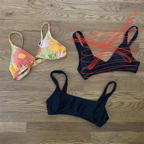 Aerie Bikini Tops Mediums Each Or For Depop