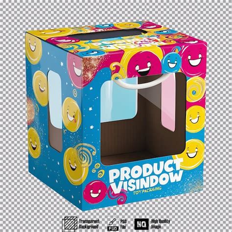 Mockup Of A Vibrant Toy Packaging Premium Ai Generated Psd