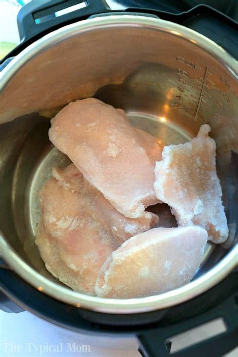 frozen chicken breasts   instant pot boneless skinless