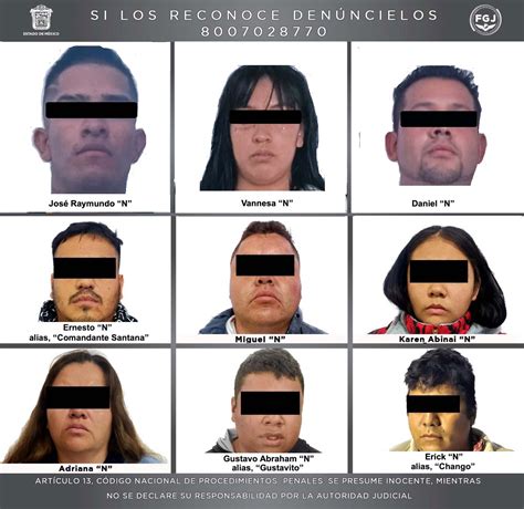 Detienen A Presuntos Integrantes De Célula Delictiva Generadora De Violencia En El Valle De Toluca