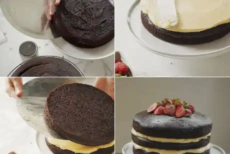 Naked Cake A Montagem Panelinha