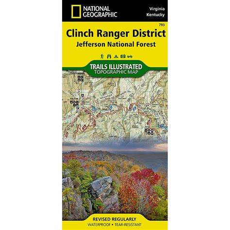 map of jefferson national forest 7