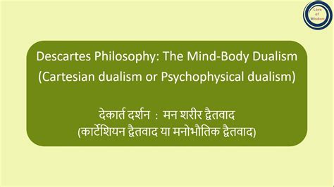 Educational Philosophy Part 6 Descartes' Dualism By Agastya, 50% OFF