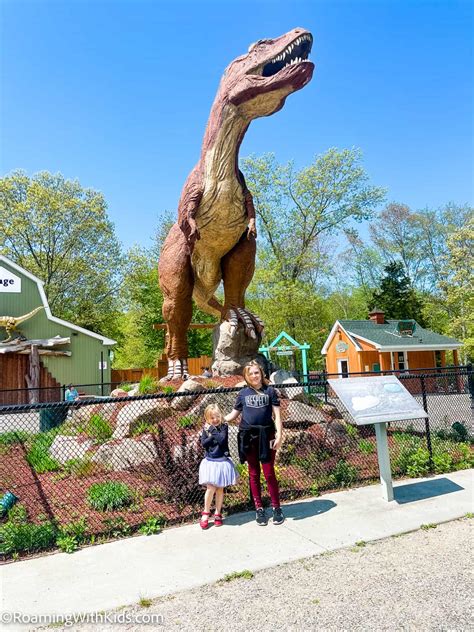 The Dinosaur Place in Connecticut - Roaming With Kids