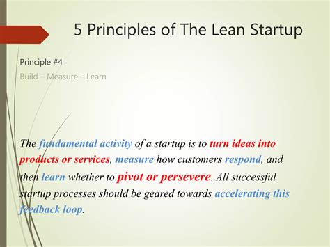 Lean startup | PPT